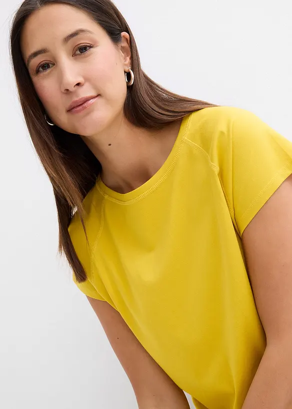 T-skjorte i 100% &oslash;kologisk bomull, bonprix