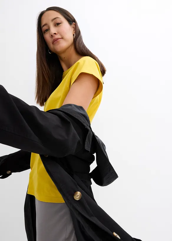 T-skjorte i 100% &oslash;kologisk bomull, bonprix