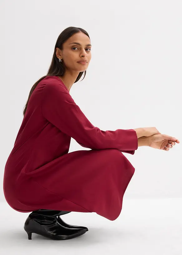 Twillkjole av lett lyocell, bonprix