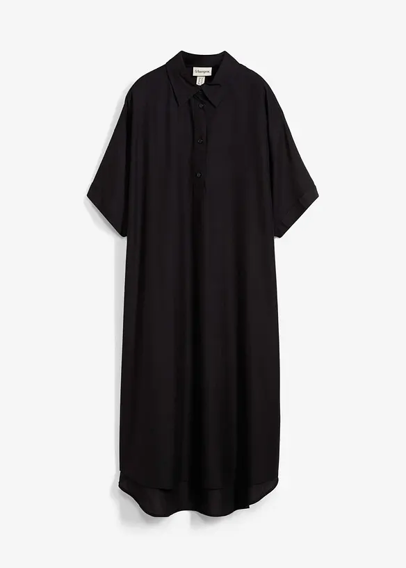 Skjortekjole i lett viskose, bonprix
