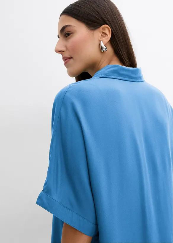 Skjortekjole i lett viskose, bonprix