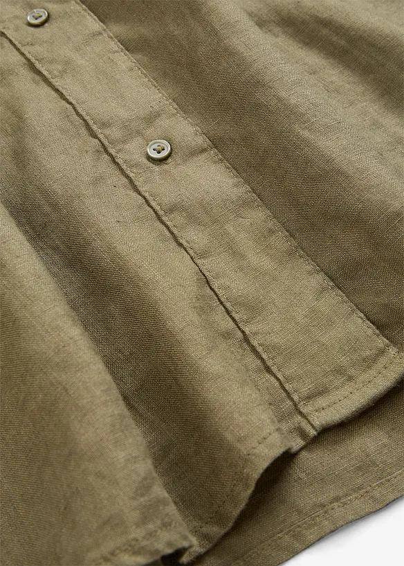 Oversized linbluse, bonprix