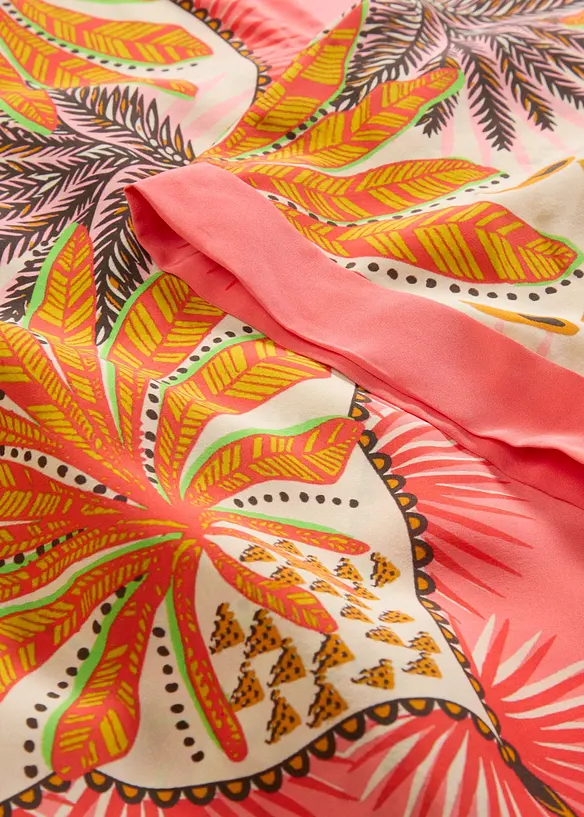 Blusetunika med silke, bonprix