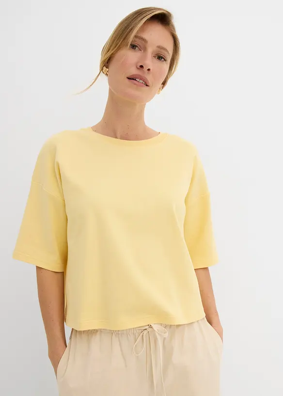 T-skjorte i 100% &oslash;kologisk bomull, bonprix