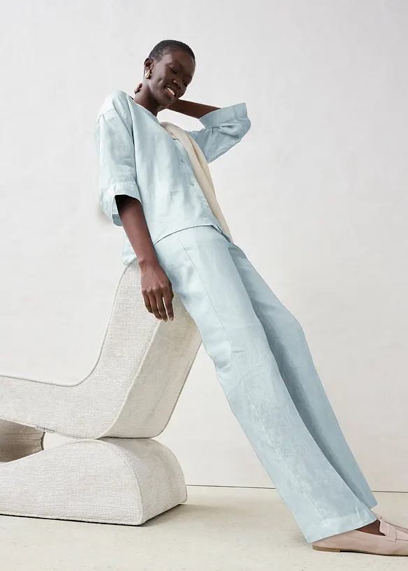 Pull on-linbukse, bonprix