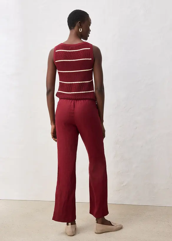 Pull on-linbukse, bonprix