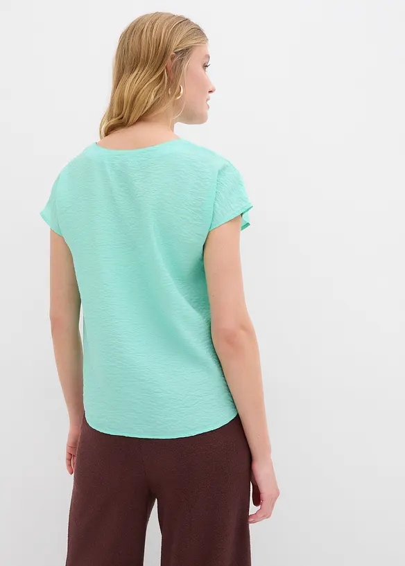 Blusetunika i lett viskosemiks, bonprix