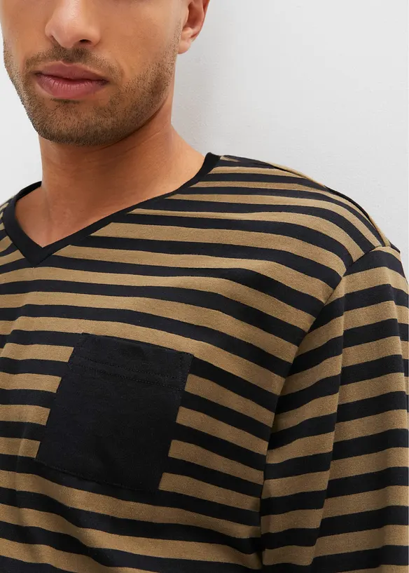 Pyjamas i 100% bomull, bonprix