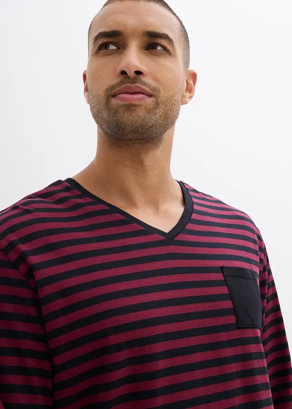 Pyjamas i 100% bomull, bonprix