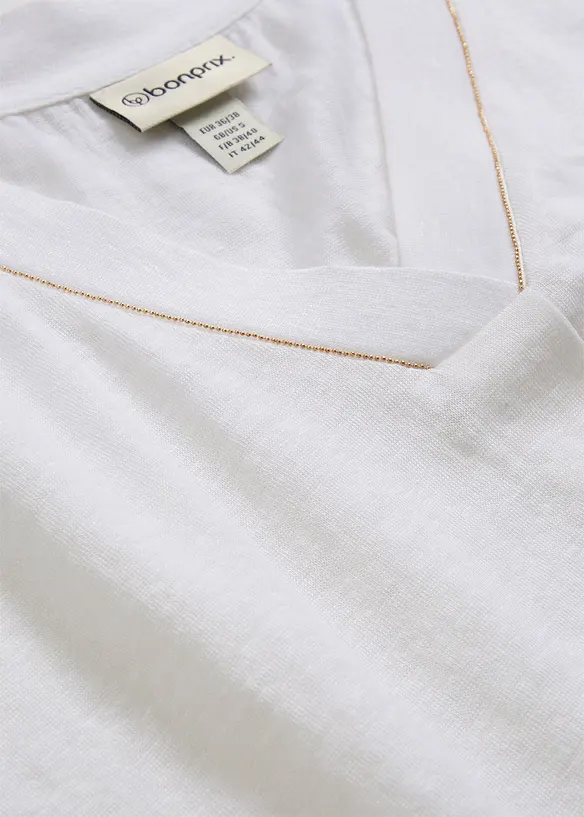 T-skjorte i lin, bonprix