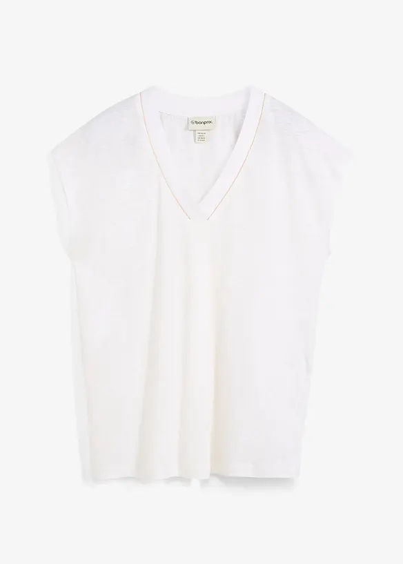 T-skjorte i lin, bonprix