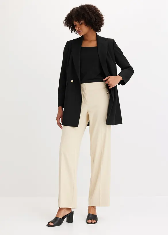 Lang blazer med dekorative knapper, bonprix