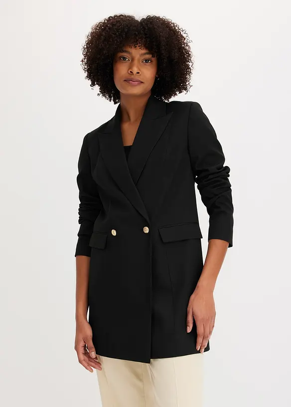 Lang blazer med dekorative knapper, bonprix