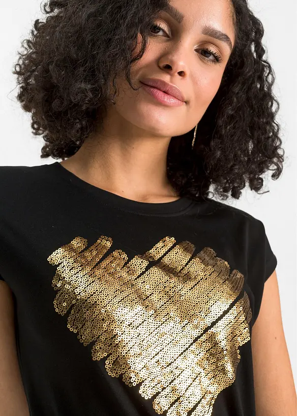 Topp i myk viskosemiks, bonprix