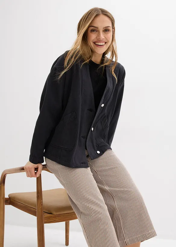 Twillbukse med komfortlinning, bonprix