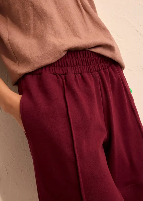 Sweatshorts i bomullsmiks, bonprix