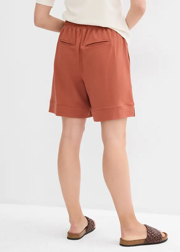 Sweatshorts i bomullsblanding, bonprix