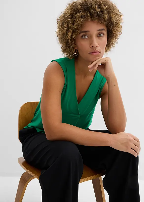 Topp i myk viskosemiks, bonprix