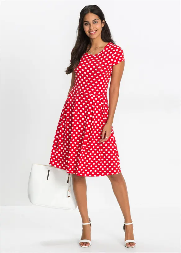 Jerseykjole i viskosemiks, bonprix