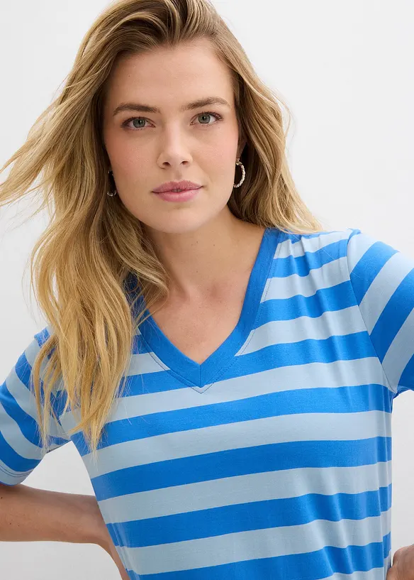 Jerseykjole i &oslash;kologisk bomull, bonprix