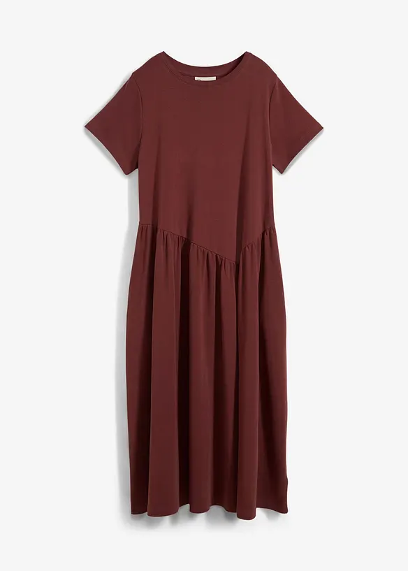 Jerseykjole i &oslash;kologisk bomull, bonprix