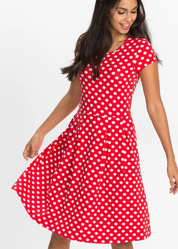 Jerseykjole i viskosemiks, bonprix