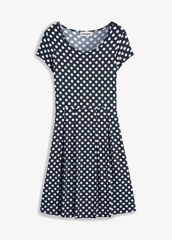 Jerseykjole i viskosemiks, bonprix