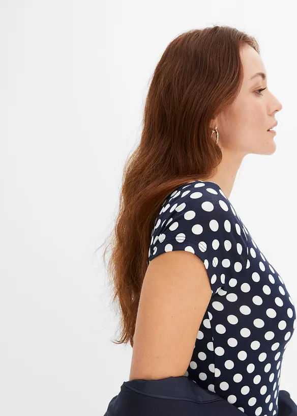 Jerseykjole i viskosemiks, bonprix