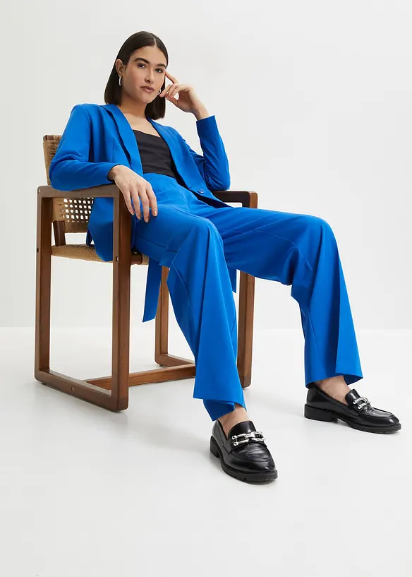 Blazer med knytebelte, bonprix