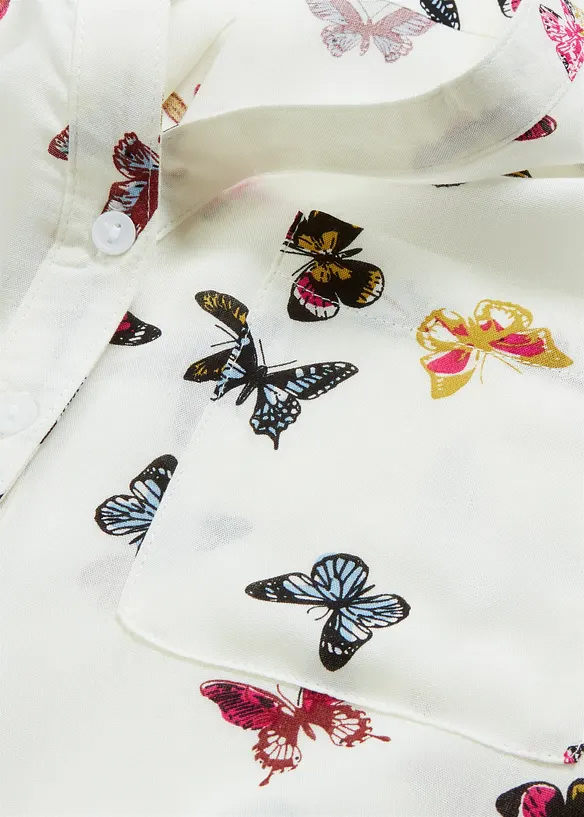 Bluse i lett viskose, bonprix