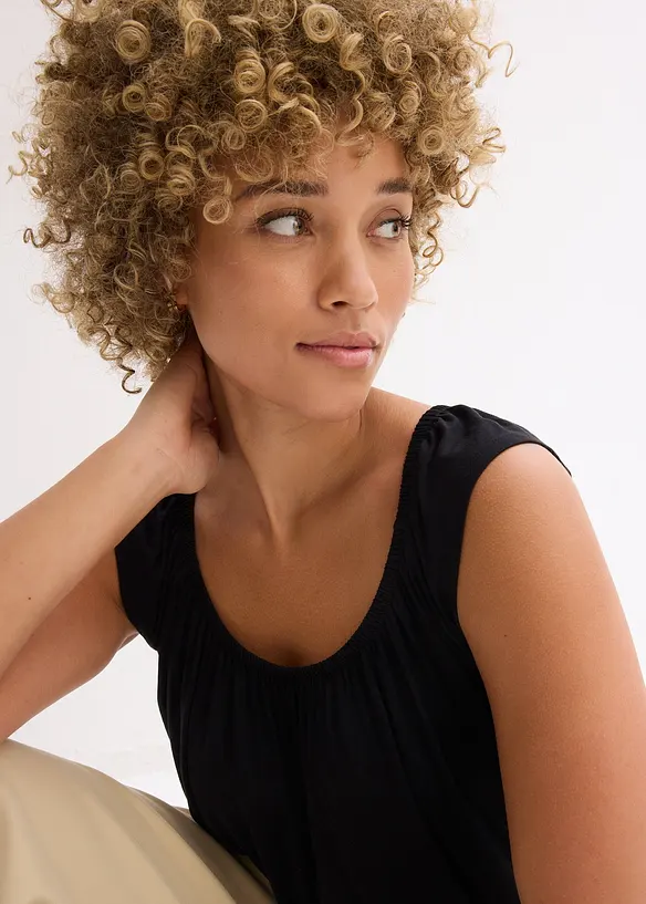 Topp i myk viskosemiks, bonprix