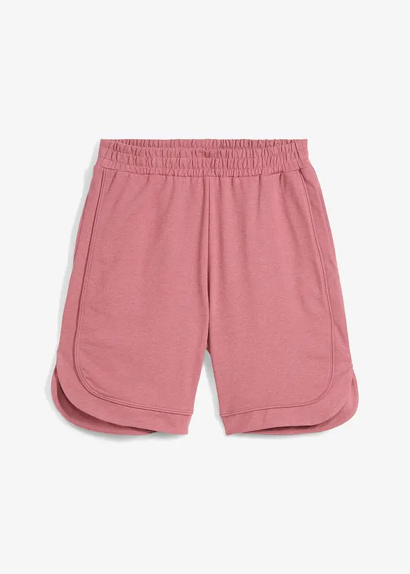 Sweatshorts i formstabil bomullsmiks og vid modell, bonprix