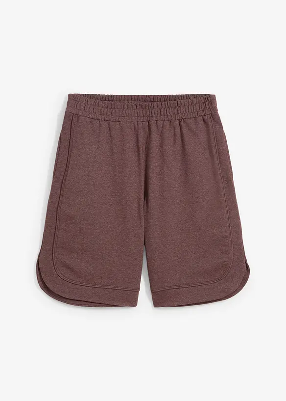 Sweatshorts i formstabil bomullsmiks og vid modell, bonprix