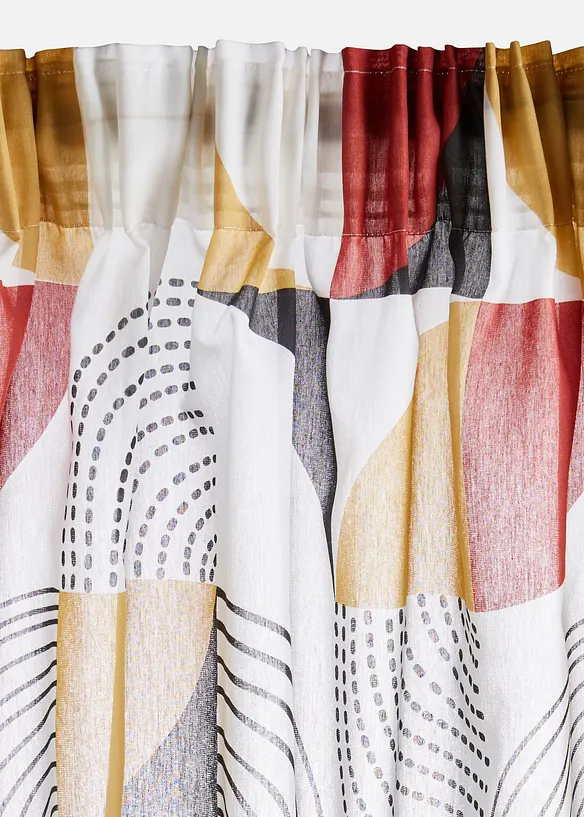 Gardin i resirkulert polyester (1-pack), bonprix