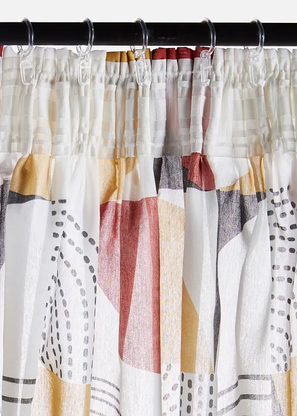 Gardin i resirkulert polyester (1-pack), bonprix