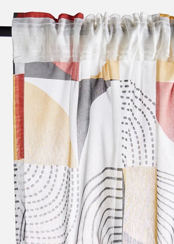 Gardin i resirkulert polyester (1-pack), bonprix