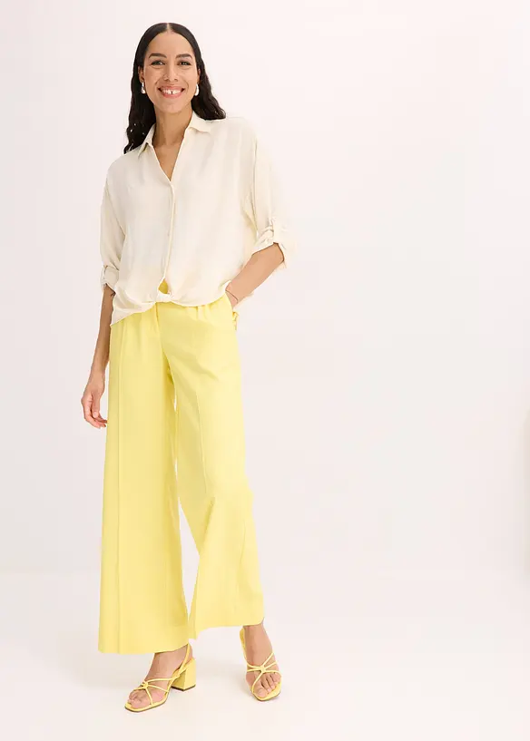 Bluse i lett krepp, bonprix