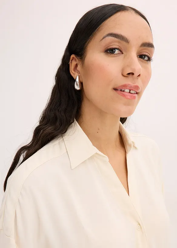 Bluse i lett krepp, bonprix