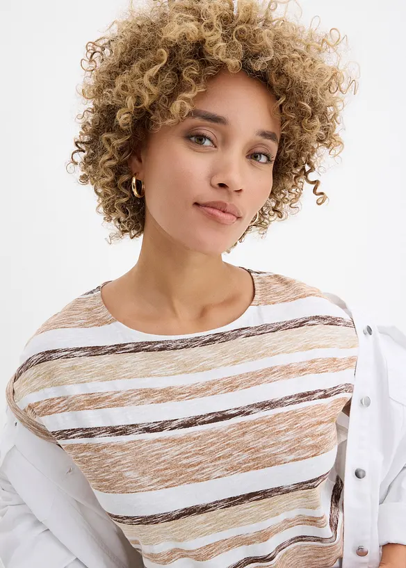 T-skjorte i 100% &oslash;kologisk bomull, bonprix