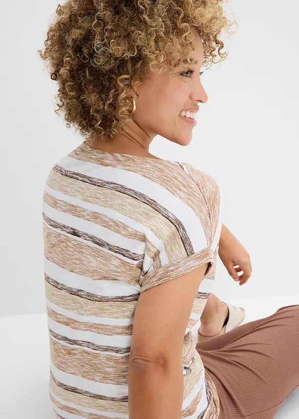 T-skjorte i 100% &oslash;kologisk bomull, bonprix