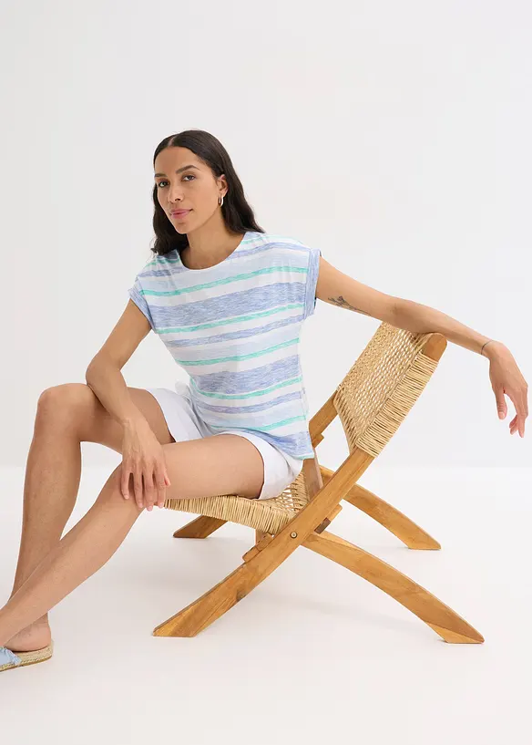 T-skjorte i 100% &oslash;kologisk bomull, bonprix