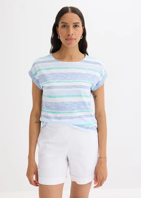 T-skjorte i 100% &oslash;kologisk bomull, bonprix