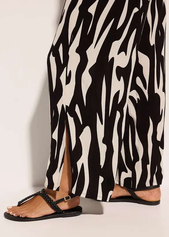 Strandbukse i lett viskose, bonprix