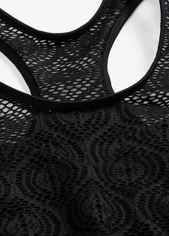 Bustier-bikinitopp med blonder, bonprix