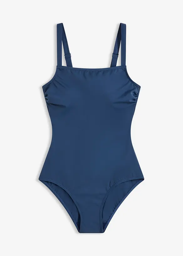 Badedrakt med firkantet utringning, bonprix