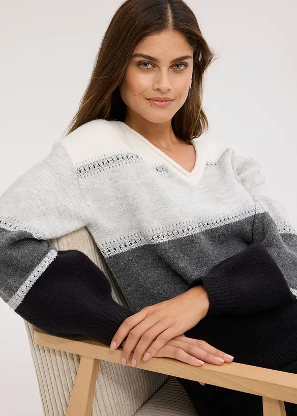 Strikkegenser, bonprix