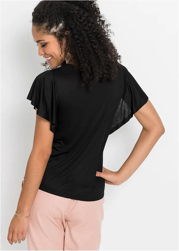 Topp i myk viskose, bonprix