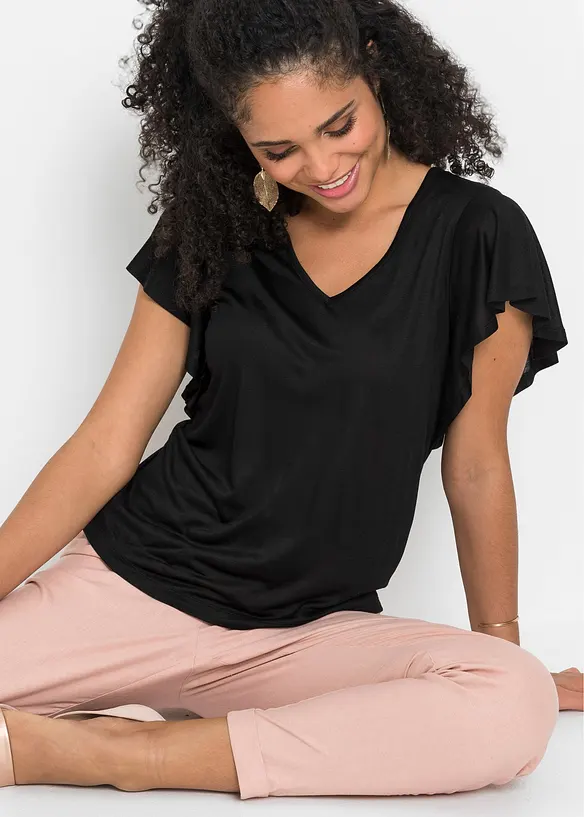 Topp i myk viskose, bonprix