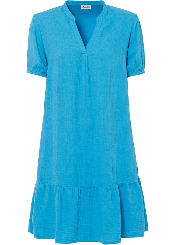 Minikjole av musselin, bonprix