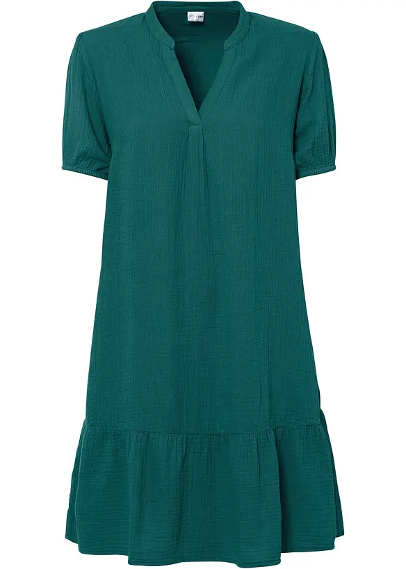 Minikjole av musselin, bonprix